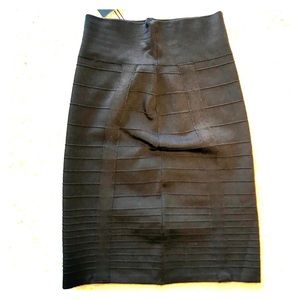High rise skirt